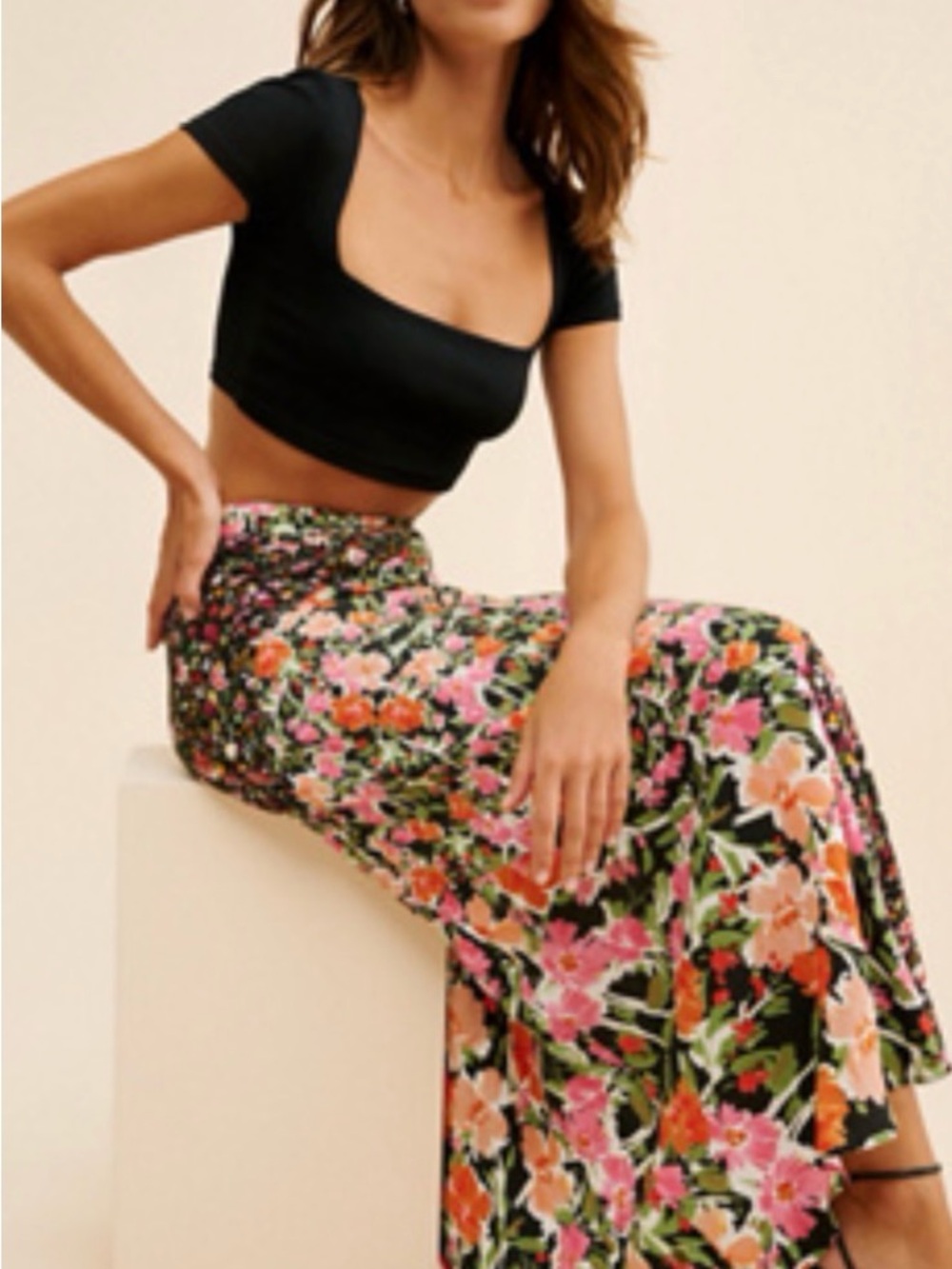 Anthropologie Kachel Maxi Skirt